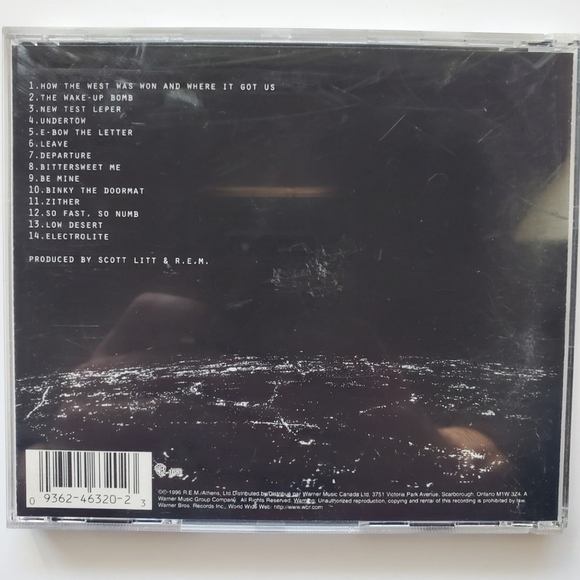 R.E.M. New Adventures in Hi-Fi Album CD💿3/$35+Free Shipping!🚚 - Picture 3 of 5